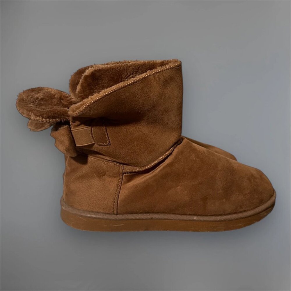 Y2k Womens Winter fur with bows